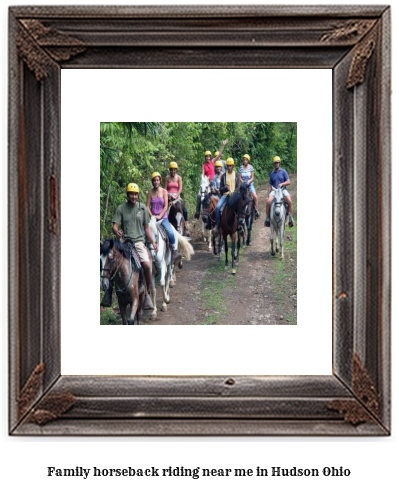 family horseback riding near me in Hudson, Ohio